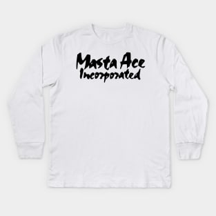 Masta Ace Incorporated Kids Long Sleeve T-Shirt